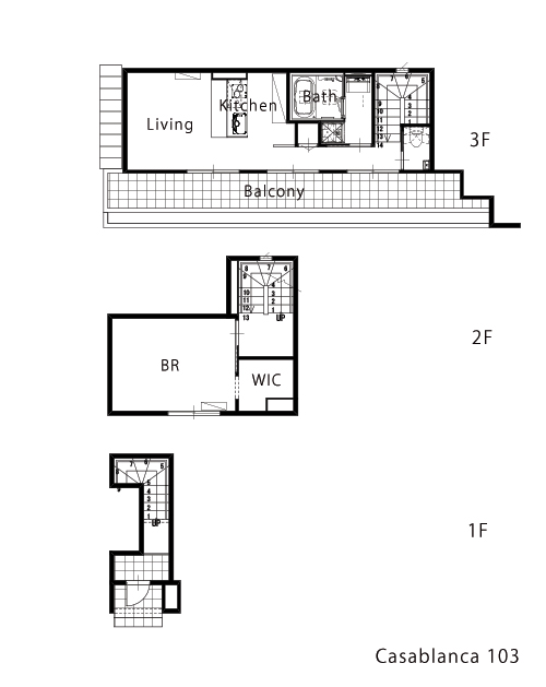 Casablanca Yotsuya Layout