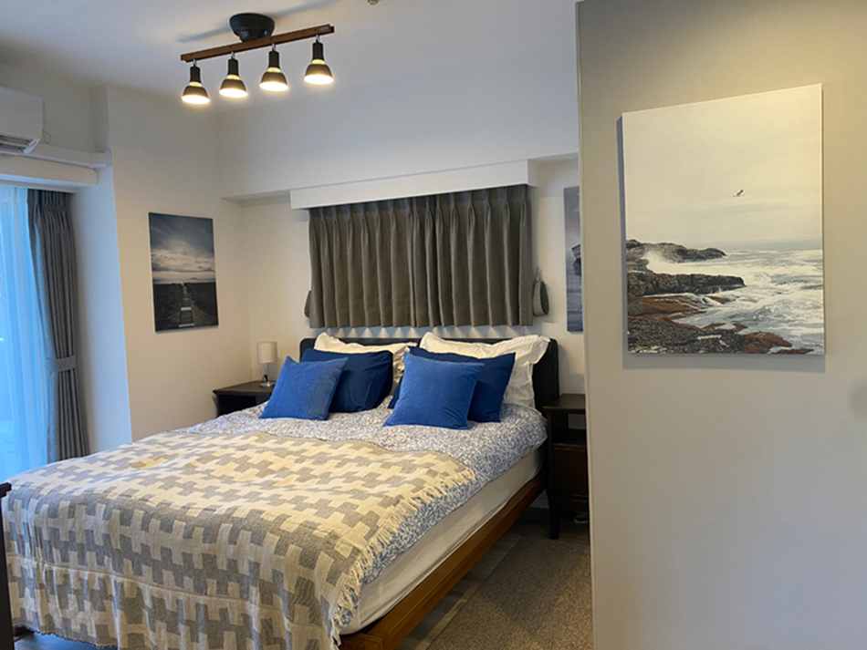 Suidobashi SF9 Tokyo Furnished apartment bedroom